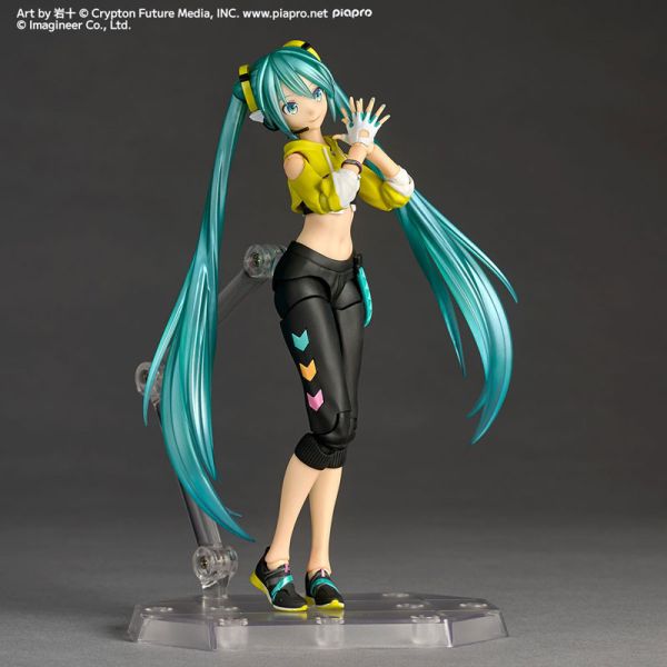 預購26年2月 海洋堂Revoltech 山口式 初音未來 MIKU 健身拳擊 