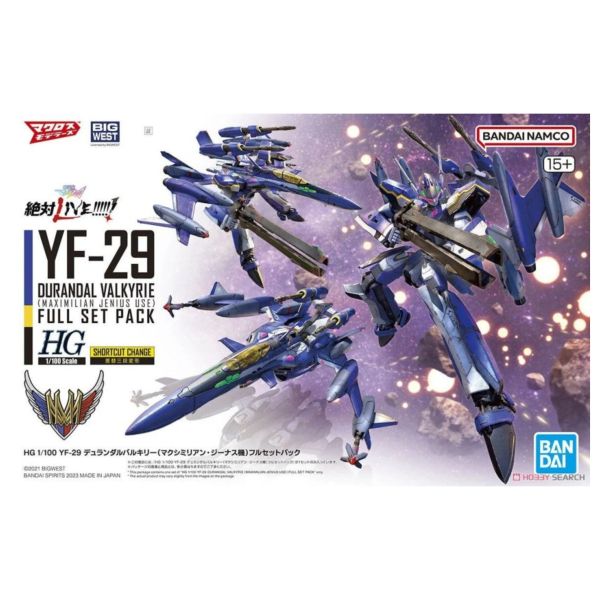 萬代 BANDAI HG YF-29 杜蘭朵女武神 超時空要塞 