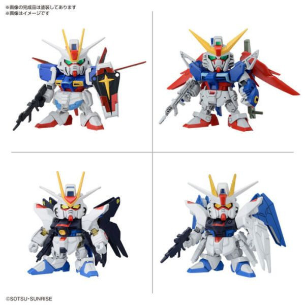 萬代 BANDAI SD鋼彈 BB戰士 C.E.命運的對決套組 機動戰士鋼彈  組裝模型 