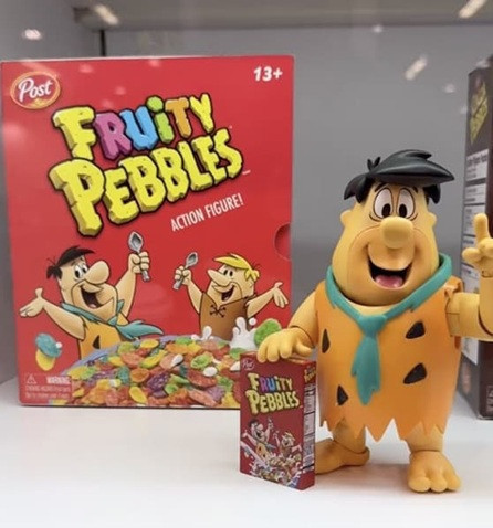 預購26年5月 JADA 家樂氏 水果麥片 摩登原始人 董輝 弗萊德 可動人偶 S1219 