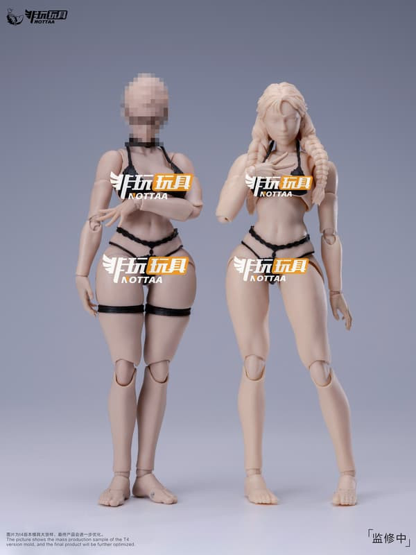 預購10-12月 非玩玩具 女素體 NT-04 小芳 白膚款 一體脖/分體脖 