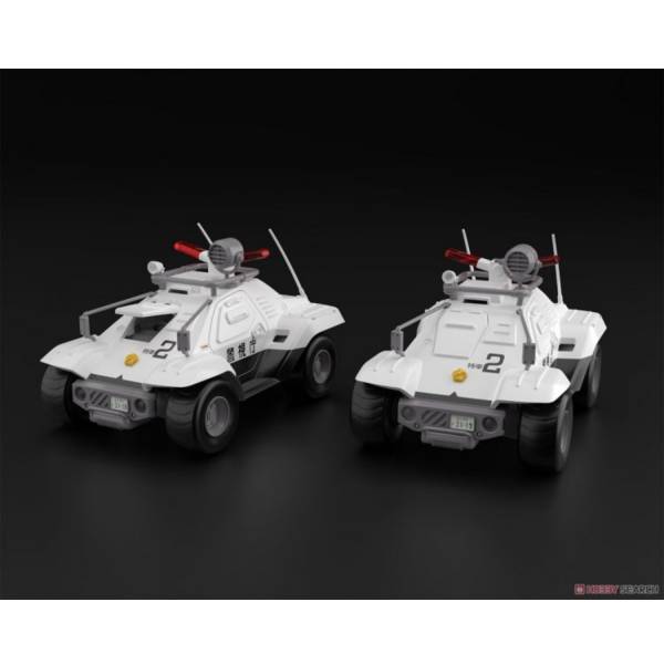 青島社 AOSHIMA 1/43 機動警察 98式特型指揮車 2台套組 <組裝模型> 