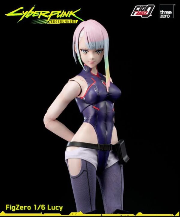 預購第四季 threezero 電馭叛客：邊緣行者 FigZero 1/6 露西 可動完成品 