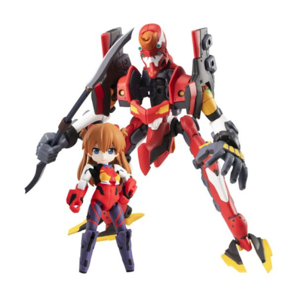 預購26年2月 MH DESKTOP ARMY 新世紀福音戰士 新劇場版 惣流·明日香·蘭格雷＆EVA2號機 