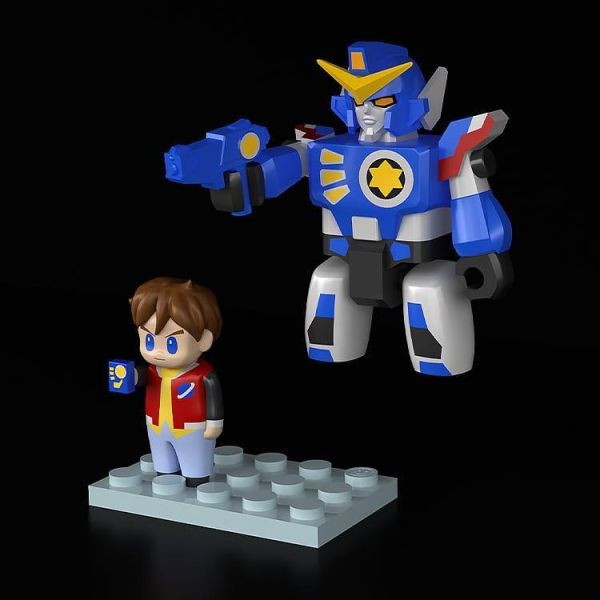 預購27年5月 GSC BRICKROID 勇者傳說 達鋼＆高杉星史套組 