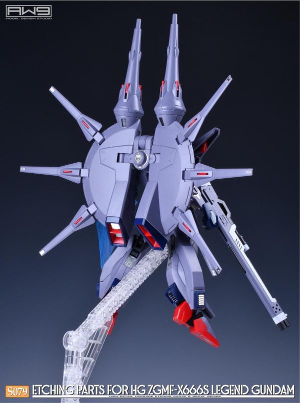 預購5月 鋼魂 S079 HG傳說鋼彈蝕刻片(背膠款) 