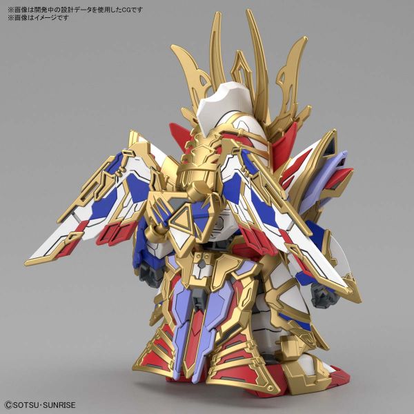 萬代 BANDAI SD鋼彈世界 群英集 曹操飛翼鋼彈 倚聖之裝 