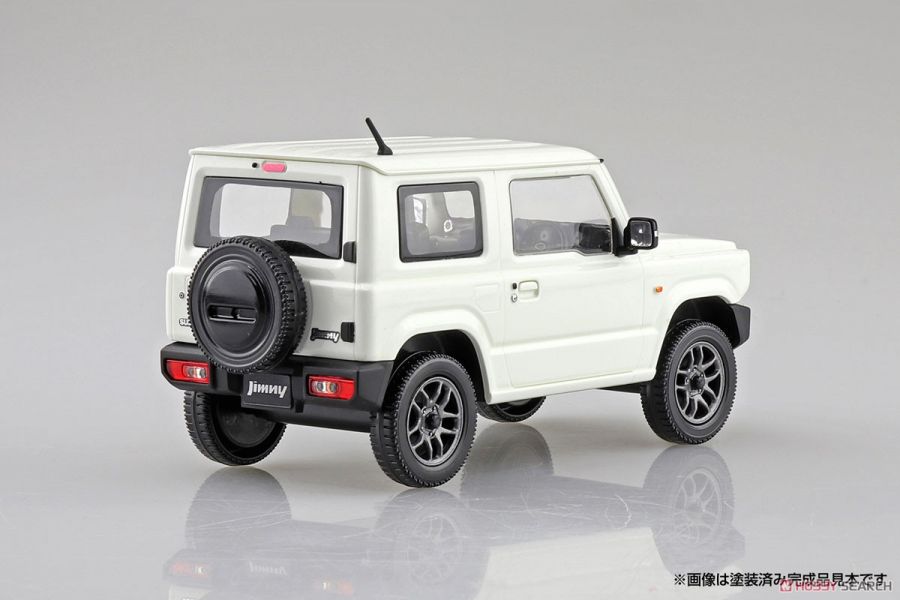 青島社 AOSHIMA 1/32 SNAP KIT 08-E 鈴木 SUZUKI JIMNY 珍珠白 (多色成型免膠水)  