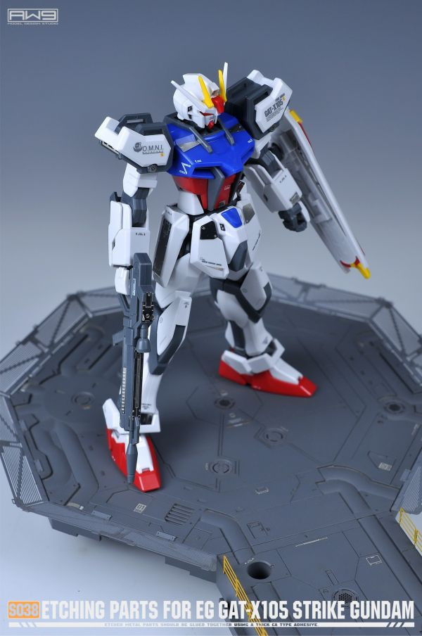 鋼魂 AW S038 EG STRIKE GUNDAM攻擊鋼彈 專用細節蝕刻片 
