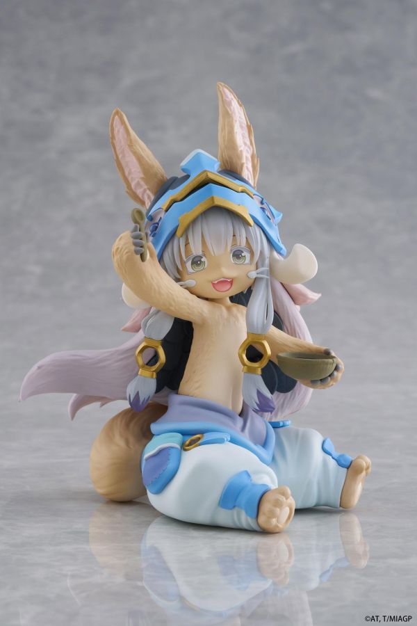 預購5月 TAITO景品 來自深淵 烈日的黃金鄉 Desktop CuteFigure 奈奈祈 吃飯前Ver 