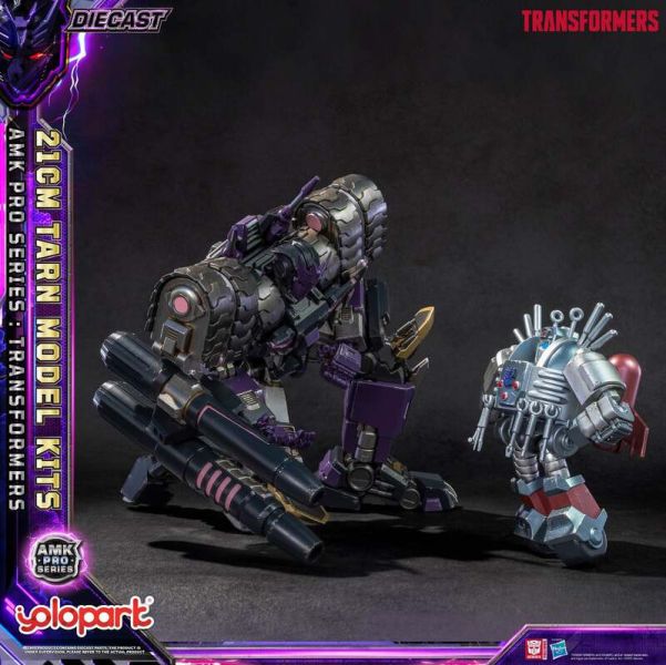 預購26年Q1 YOLOPARK AMK Pro系列 變形金剛 IDW 塔恩+鋼鏰 套裝組 
