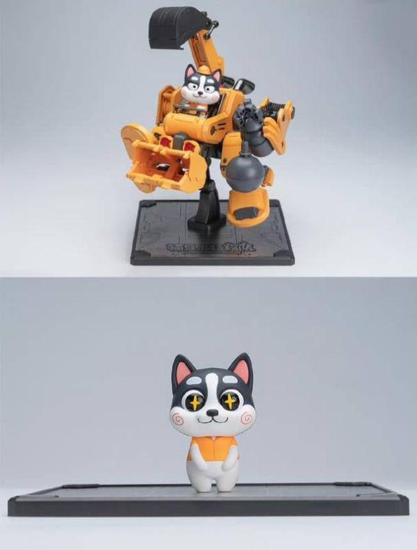 和模線 貓狗特工 第一彈 哈二奇HUSKY 組裝模型 