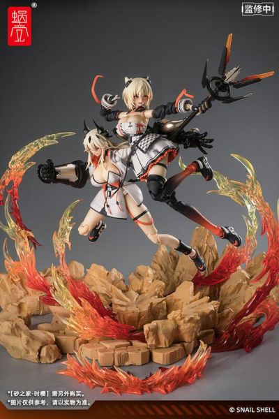 蝸之殼 砂之家系列 時櫻 姐姐 1/12 可動 完成品 