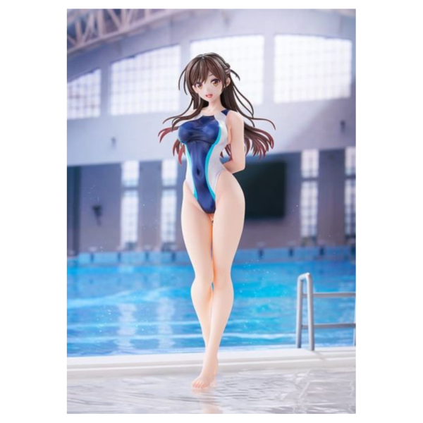 預購26年3月 HJ限定 AMAKUNI 出租女友 水原千鶴 競技泳裝 水色Ver 1/7 