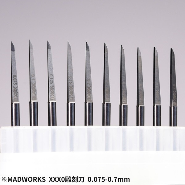 MADWORKS XXX0 Mr.PRO PREMIUM CHISELS 超細晶粒度鎢鋼雕刻刀 