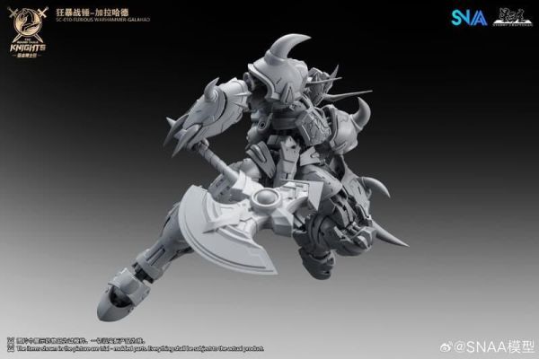 預購6月 SNAA 1/144 圓桌騎士團 狂暴戰錘 加拉哈德 組裝模型 