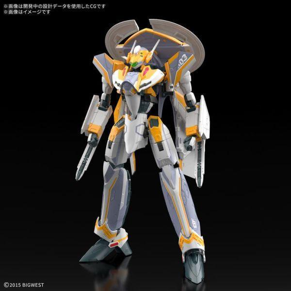 萬代 超時空要塞Δ HG 1/100 VF-31E 齊格菲 查克･馬斯坦古機 組裝模型 