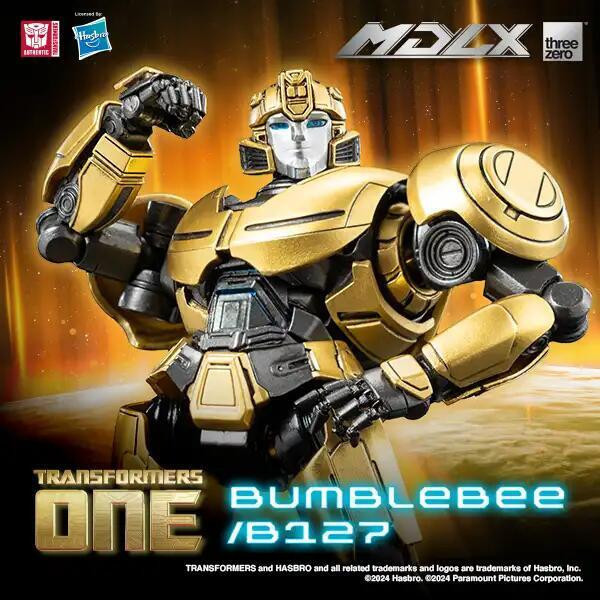 threezero MDLX 變形金剛 源起 大黃蜂 B-127 