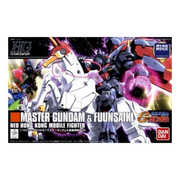 萬代 BANDAI 1/144 鋼彈模型 HGUC #128 東方不敗 宗師鋼彈+風雲再起 組裝模型 