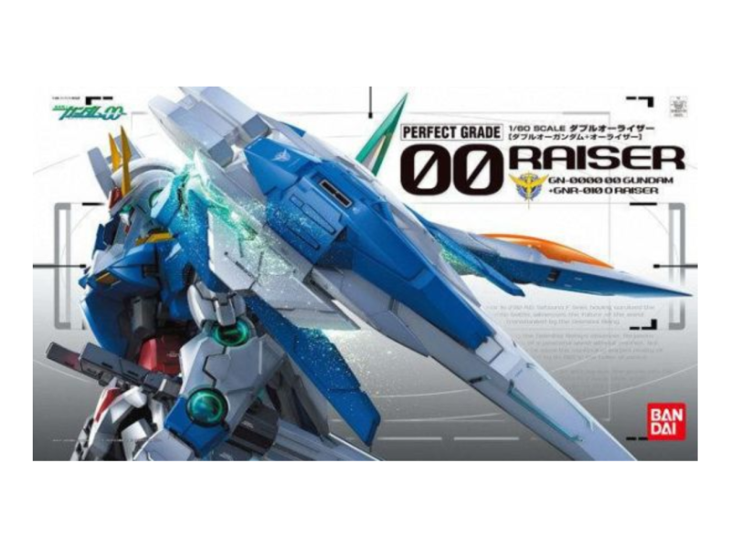萬代 BANDAI 1/60 鋼彈模型 PG 00鋼彈強化模組強化戰機GN 