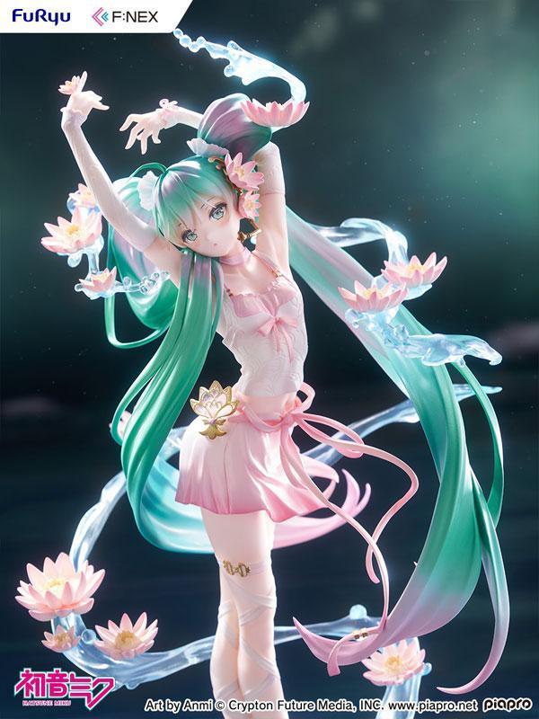 預購10月 F:NEX 初音未來 MIKU 睡蓮Ver 1/7 