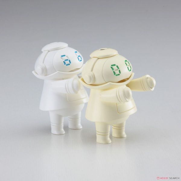 長谷川 HASEGAWA 64781 TINY Mechatro Mate 03 象牙色和白色+4個替換臉型 組裝模型 