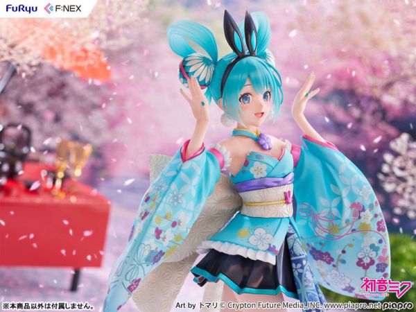 預購25年9月 F:NEX 初音未來 和風兔女郎 1/7 PVC完成品 