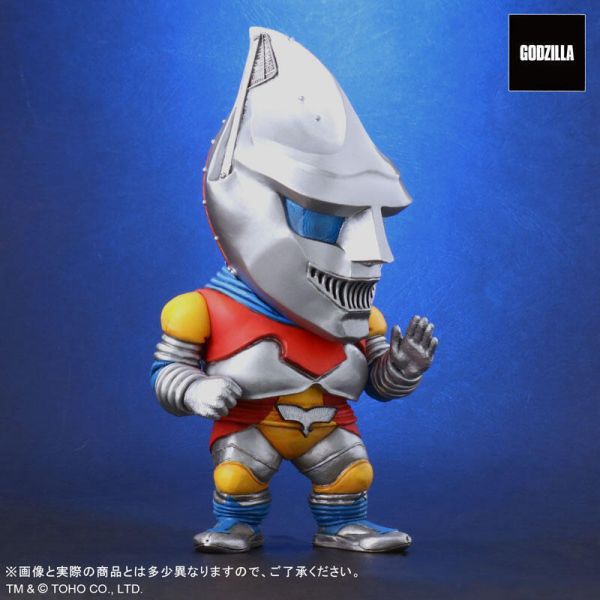 X-PLUS Q版 哥吉拉奇異點 噴射傑格 1973 一般版 塗裝完成品 