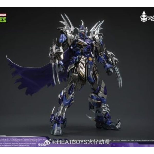 預購27年6月 HEATBOYS HB0119 忍者龜 施瑞德 電鍍版 合金機甲 可動完成品 