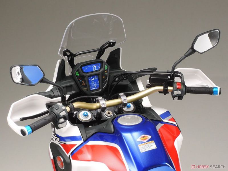 田宮 TAMIYA 1/6 機車 #16042 本田 Honda CRF1000L Africa Twin + #12674 專用可動鍊條 套組 