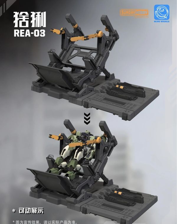 預購Q4 銘匠傳 藍鯨系列 1/100 猞猁 組裝模型 1113