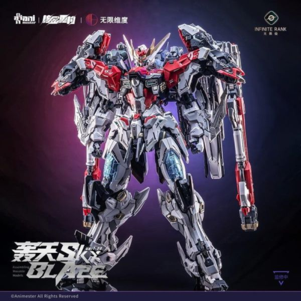 預購Q4 核金重構x無限維度 1/72 核心晶者 03號機 轟天號 可動組裝模型 附初回特典 