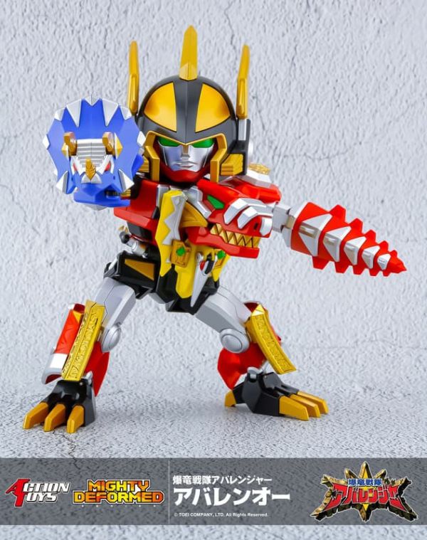 預購25年Q4 Action Toys 爆龍戰隊 ABARENOH 暴連王 可動 