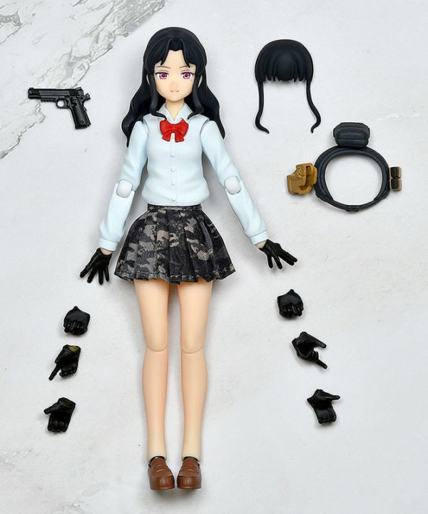 預購11月 figma 軍事女高中生 武裝JK Variant C2 編號：URBEX 小型 