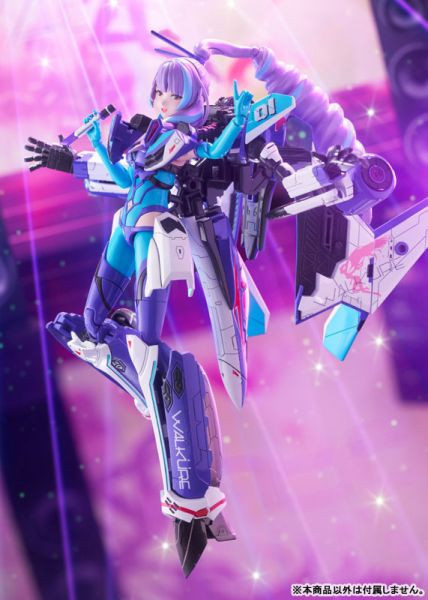 V.F.G. MC-17 超時空要塞 VF-31J 齊格菲 美雲·基努梅爾 組裝模型 