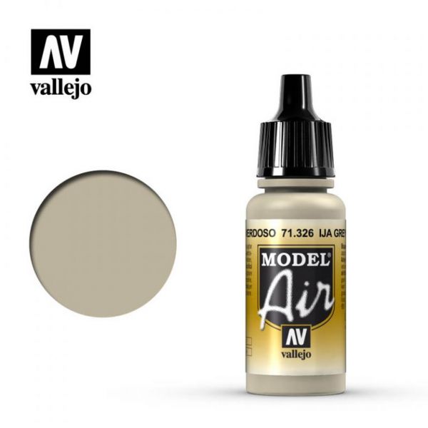 西班牙 Vallejo AV水性漆 Model Air 71326 日本空軍灰綠色  17ml 