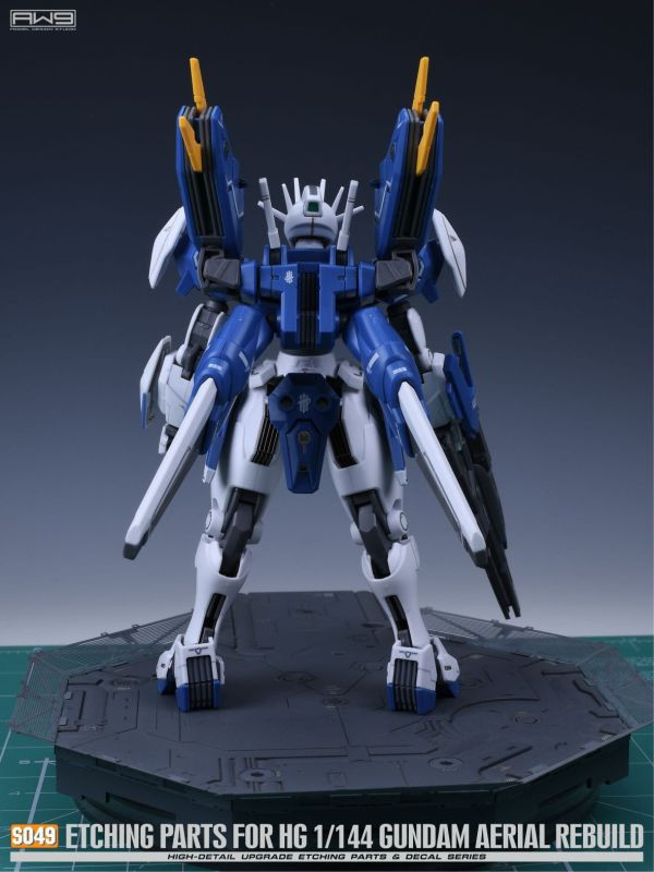 鋼魂 AW S049 萬代 1/144 HG 風靈鋼彈修改型 水星的魔女 蝕刻片組 附水貼 