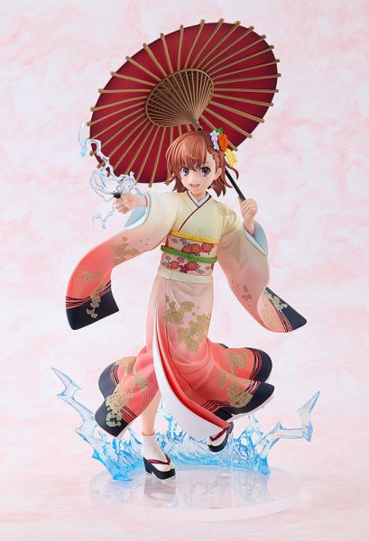 預購26年2月 角川 科學超電磁砲T 御坂美琴 振袖Ver. 1/7 
