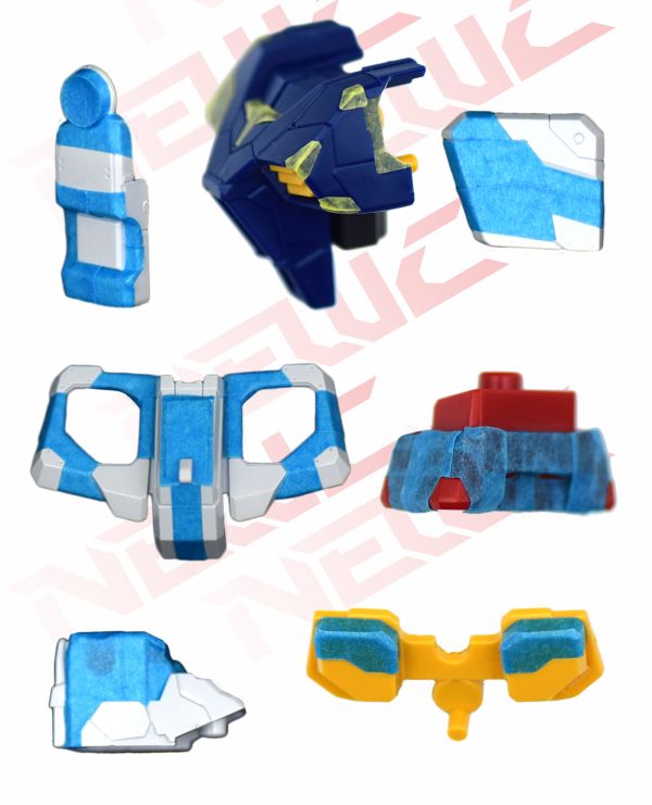 預購9月 MADWORKS 新月 萬代 HG 大阪萬博限定 1/144 RX-78F00/E 鋼彈 EX-001 璃羽裝備 遮蓋膠帶 