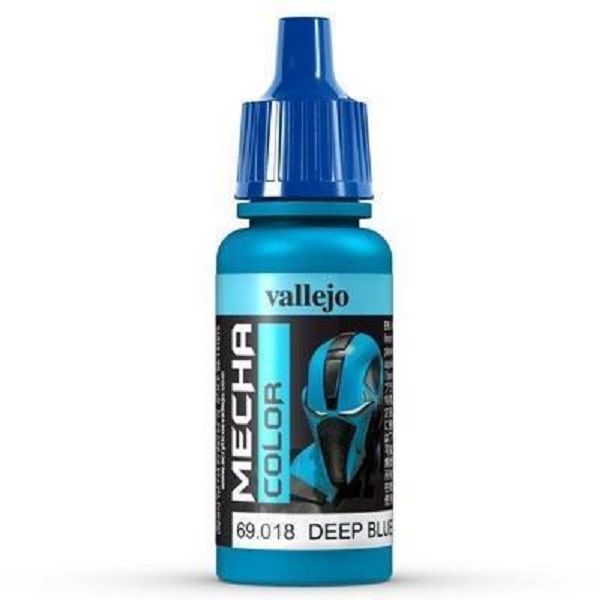 西班牙 Vallejo AV水性漆 Mecha Color # 69018 深藍色 