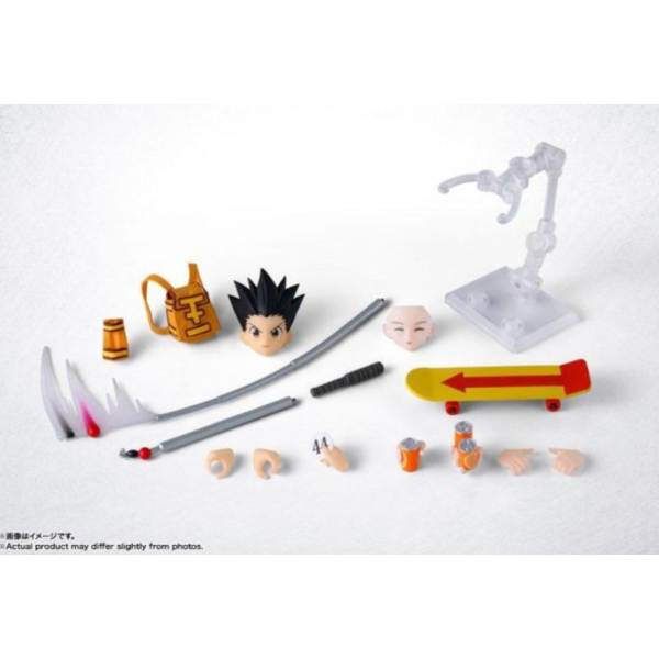 預購8月 萬代 代理版 SHF 獵人 小傑 & 奇犽 獵人試驗配件組 不含人物本體 