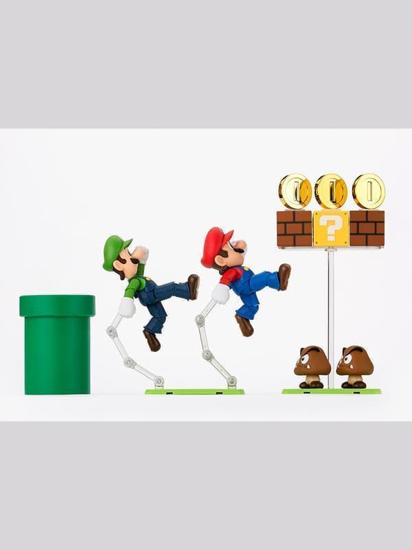 萬代 SHF SUPER MARIO 超級瑪利歐 關卡場景 