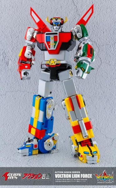 ActionToys 合金 Voltron Lion Force  五獅合體 百獸王 附特典 