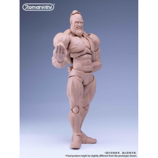 預購第四季 Romankey 超可動 男素體 1/12 大塊頭 UMS003 黃膚 孔子 