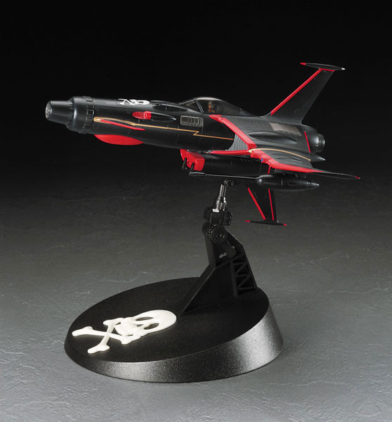 預購12月 長谷川 1/72 宇宙海賊 SpaceWolf SW-190 (哈洛克版) w 壓克力立牌 