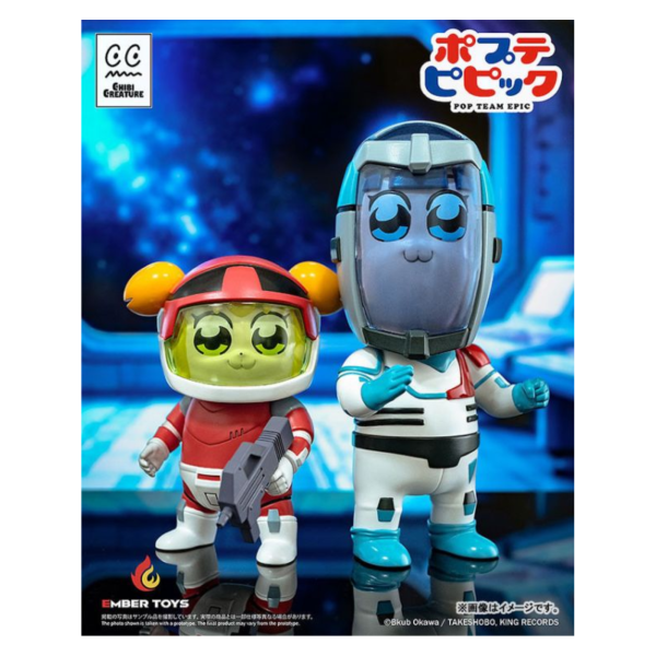 預購9月 EMBER TOYS POP TEAM EPIC Chibi POP子＆PIPI美 太空服版 