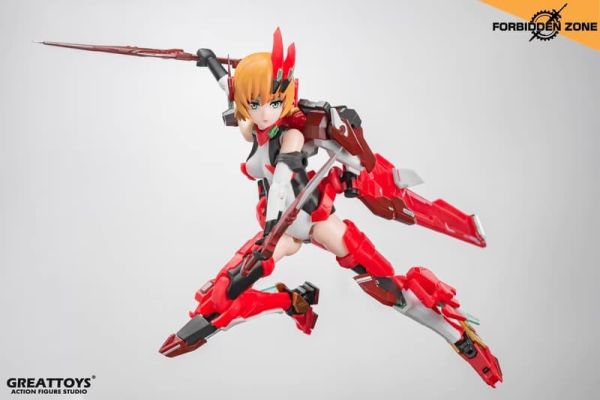 預購10-12月 GREATTOYS 1/12 禁地 第一彈 鷹妹 艾莉亞 可動人偶 機娘 
