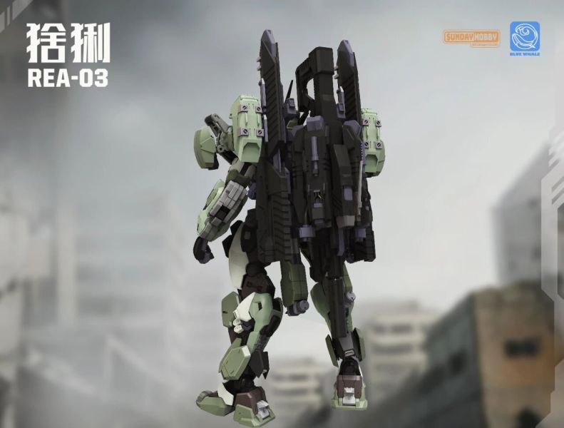 預購Q4 銘匠傳 藍鯨系列 1/100 猞猁 組裝模型 1113