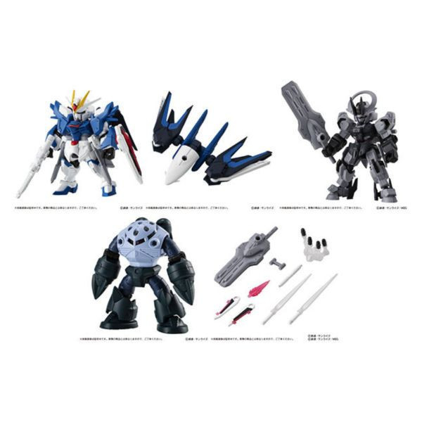 萬代 盒玩 機動戰士鋼彈 MOBILE SUIT ENSEMBLE 27 5款式 1中盒10入 