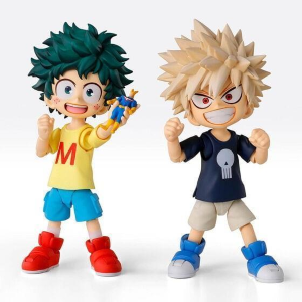 預購27年5月 萬代 SHF 綠谷出久＆爆豪勝己 -幼童時期套組- 